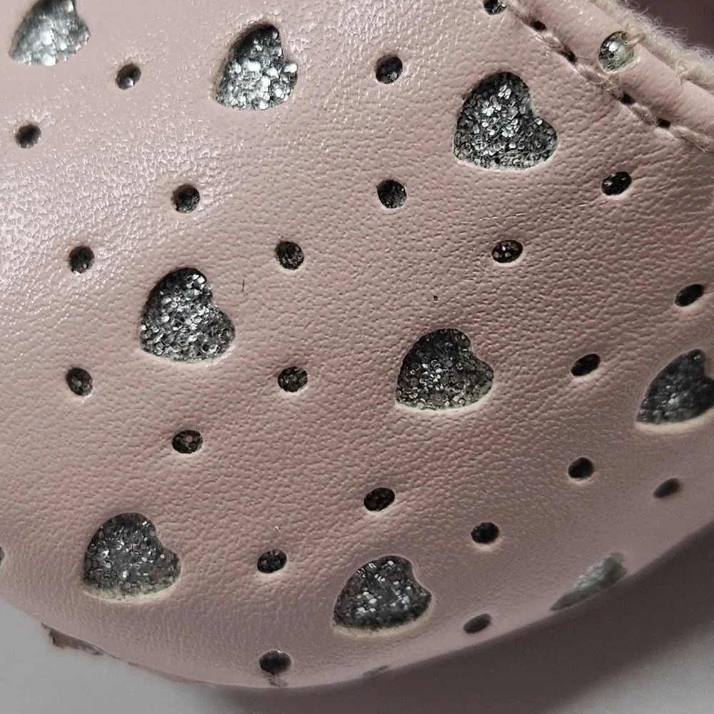 First‎ Steps Girls Sz 3 (3-6 Months) Baby Shoes Pink Moccasins